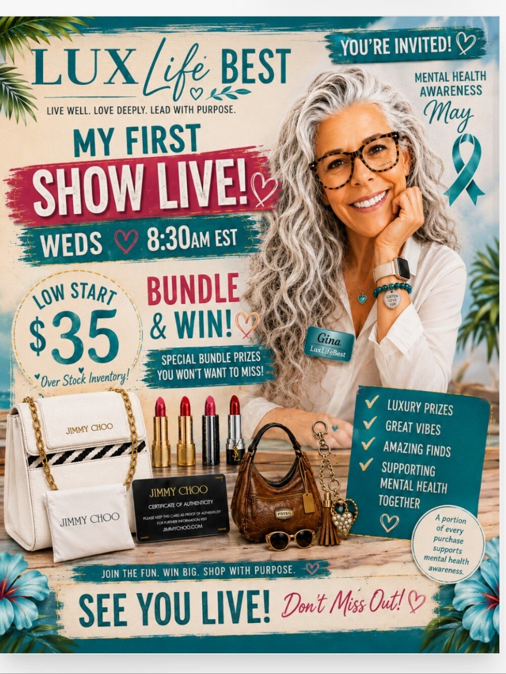 LUXLIFEBEST gina POP IN LIVESHOW